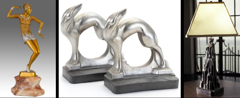 Enameled Statues